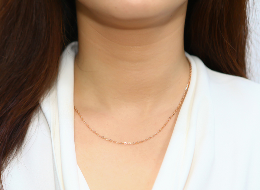 18k Molded Chain Necklace 18k 18k Women's Gold 