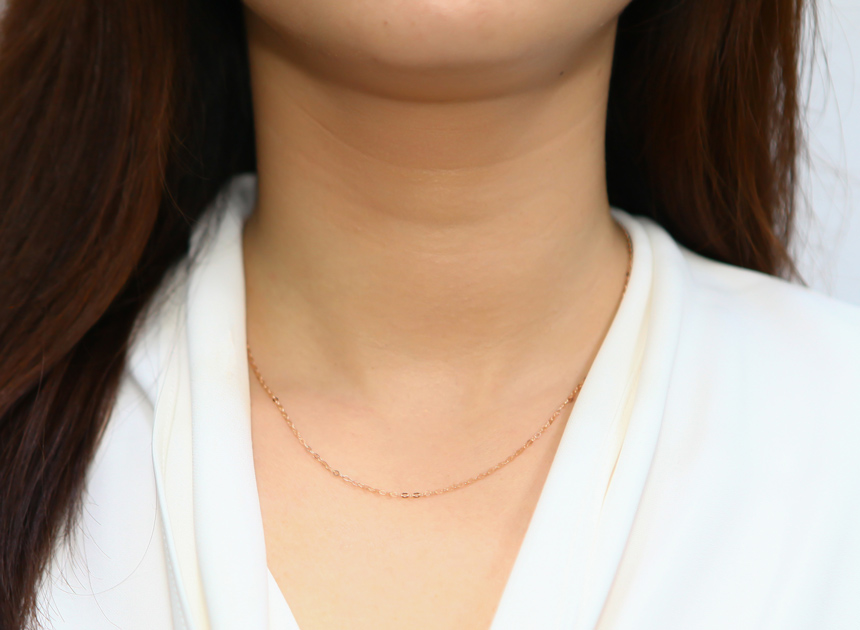 18k Molded Chain Necklace 18k 18k Women's Gold 