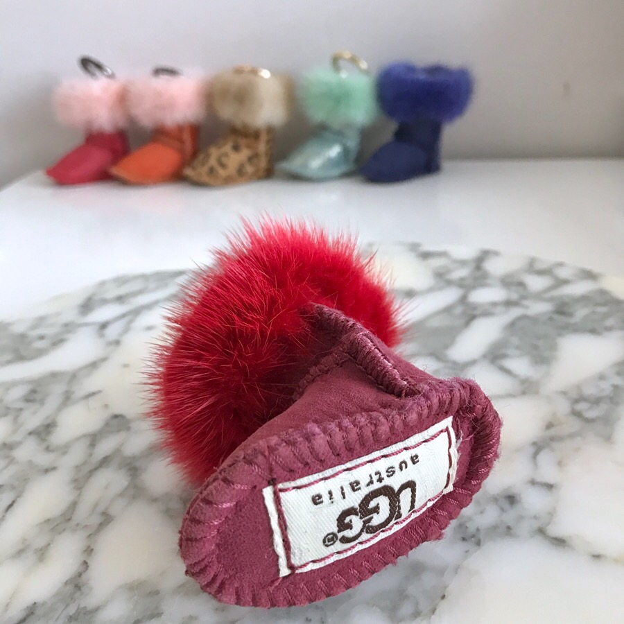 Muse Dewi Ken Real Mink Ag Keyring 6color Boots Wi