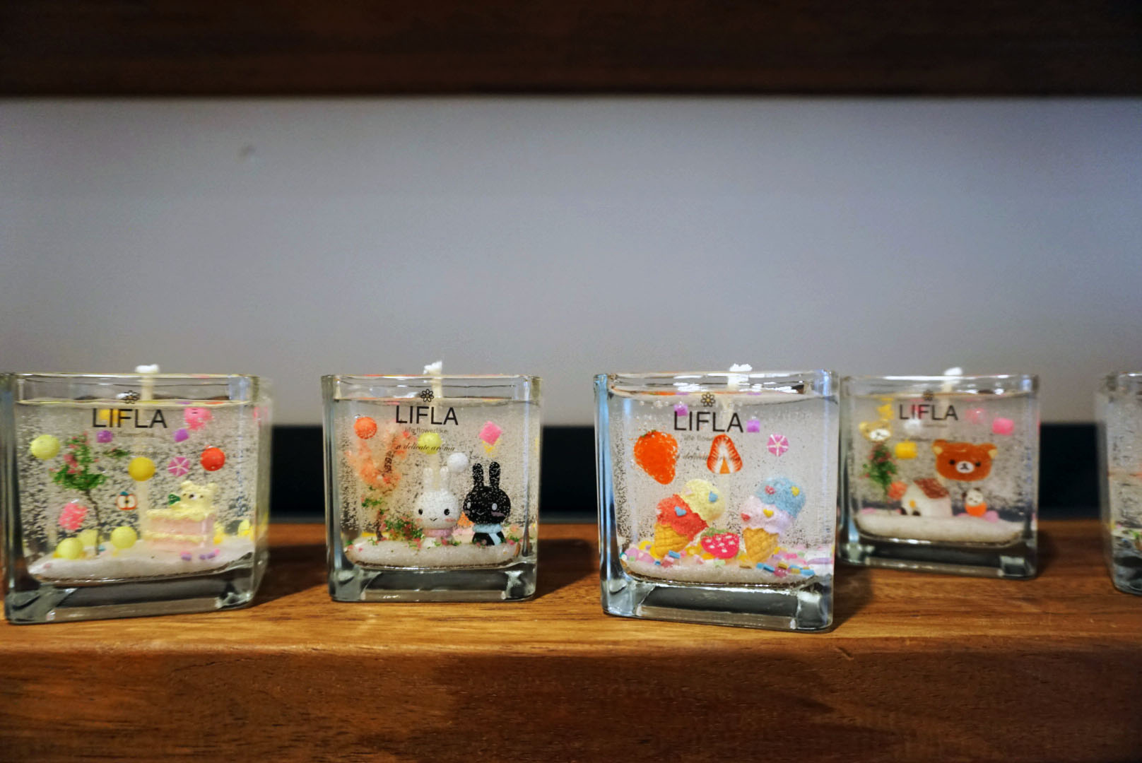 Cute Fairy Tale Village with Gel Candle Special Da