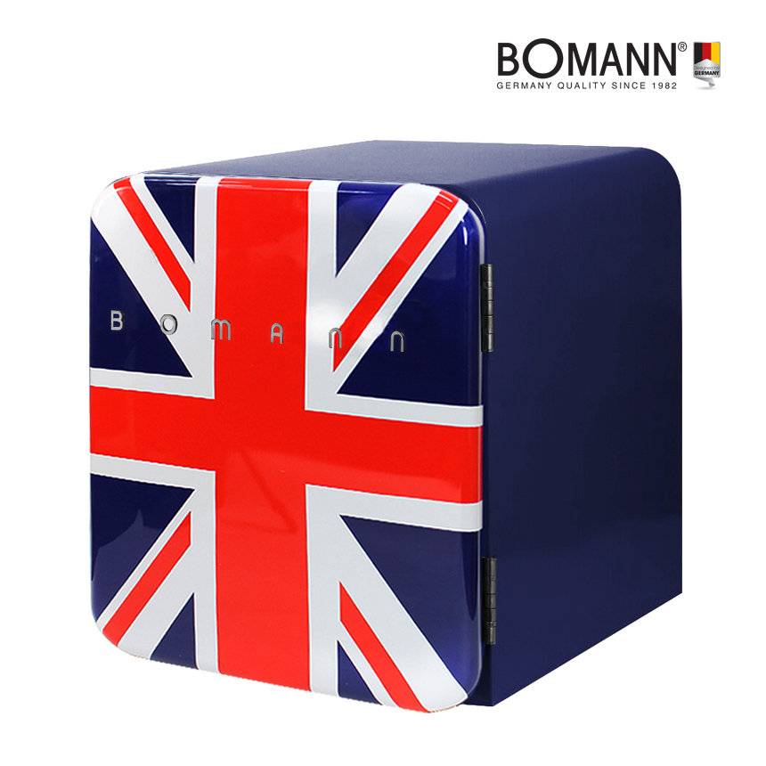 보만 레트로 원룸 미니 냉장고 44L 유니언 잭 KS2043