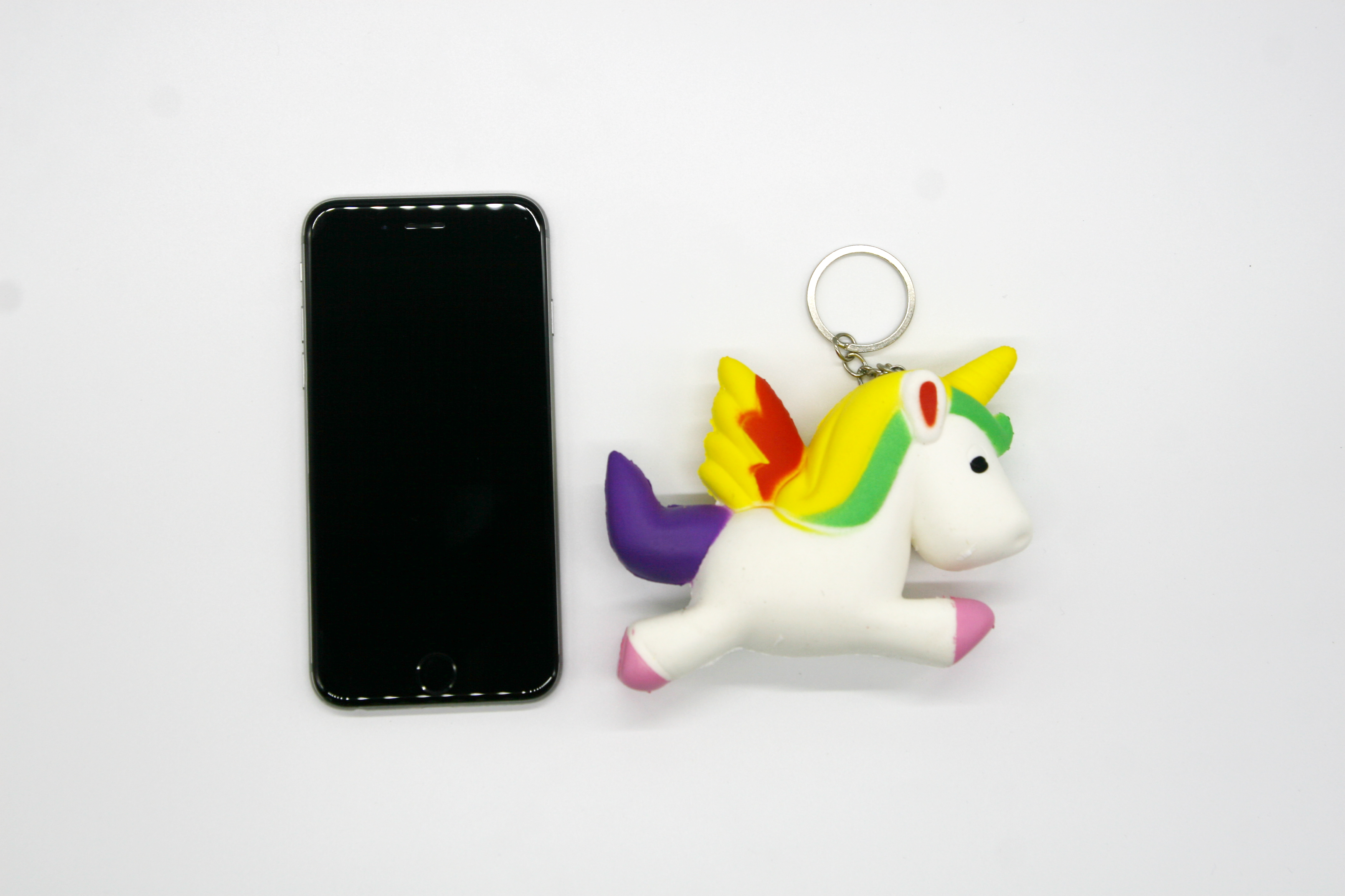 Unicorn squishy squishy key ring cute ring key rin