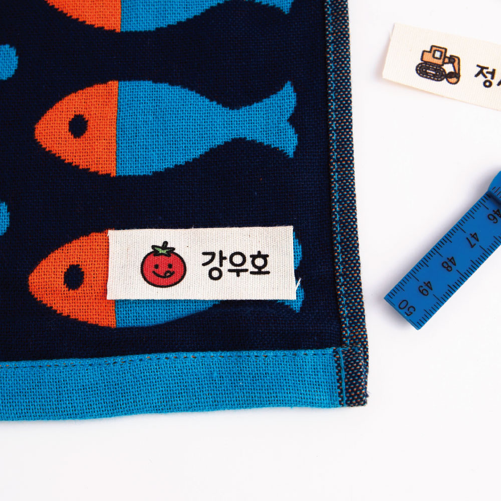 [주문제작]면라벨 컬러 Size55x20mm 한글1 - 상세 이미지 4