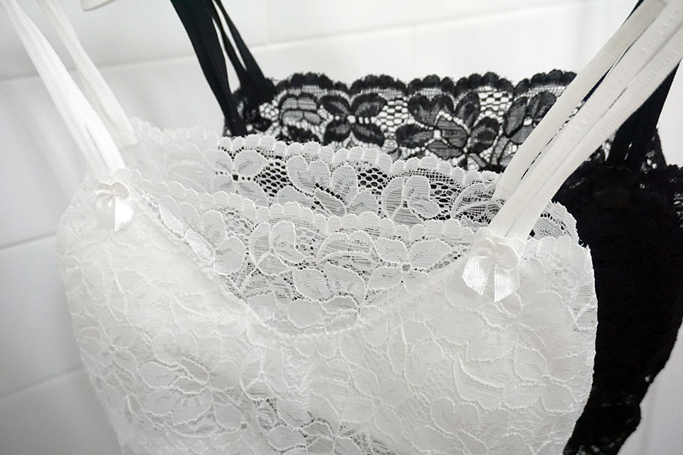 Women's race navy bra panties underwear wedding