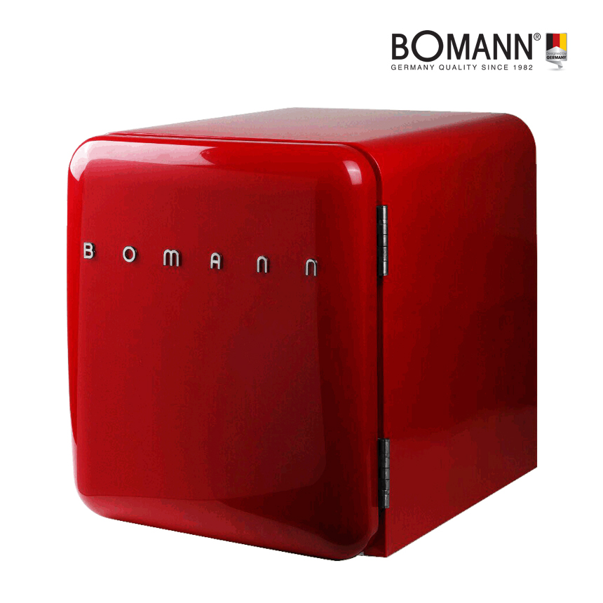 보만 레트로 원룸 미니 냉장고 44L 레드 KS2040