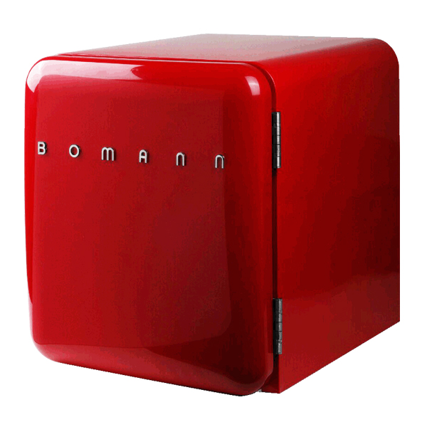 보만 레트로 원룸 미니 냉장고 44L 레드 KS2040