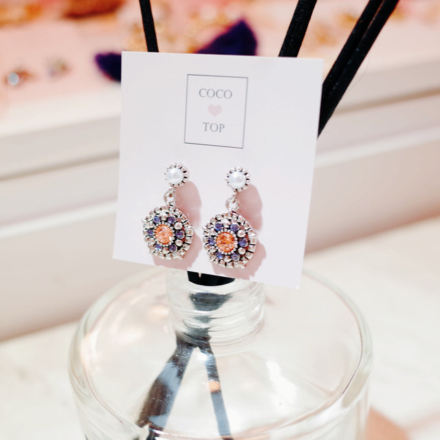 Bella Entique Silver Earrings