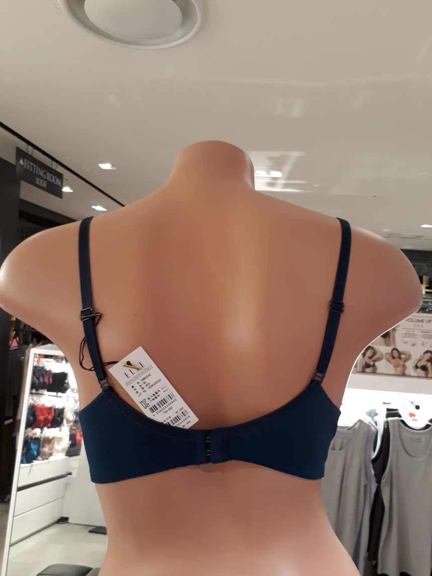 Elegant Blue Deep Vnoyear Bra EWB0042