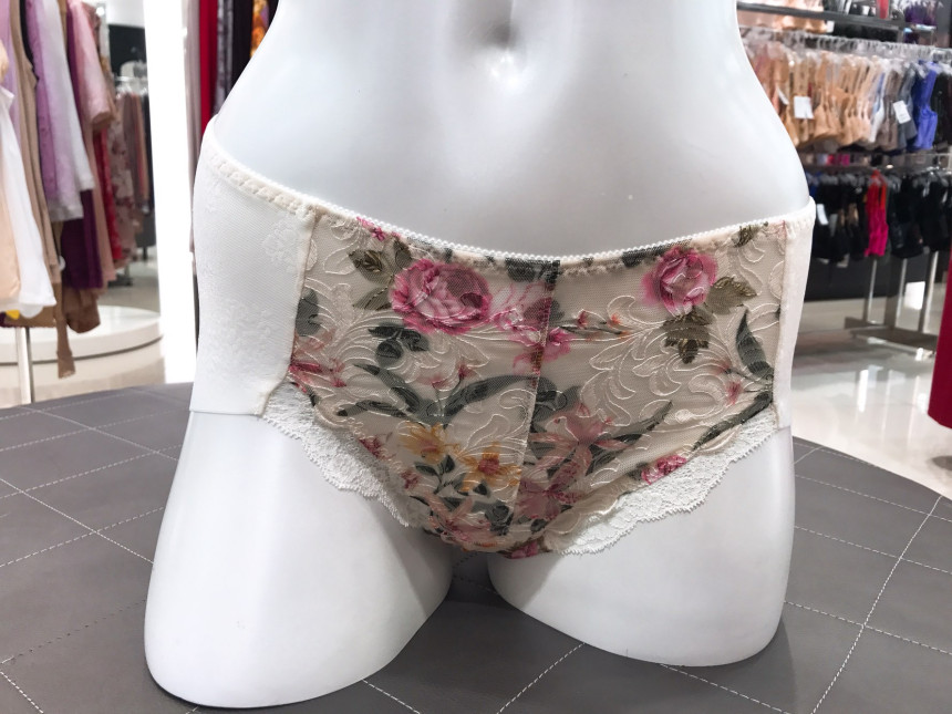 Flower Pull Cup Single Bra VBR0826 CR Romantic Sen