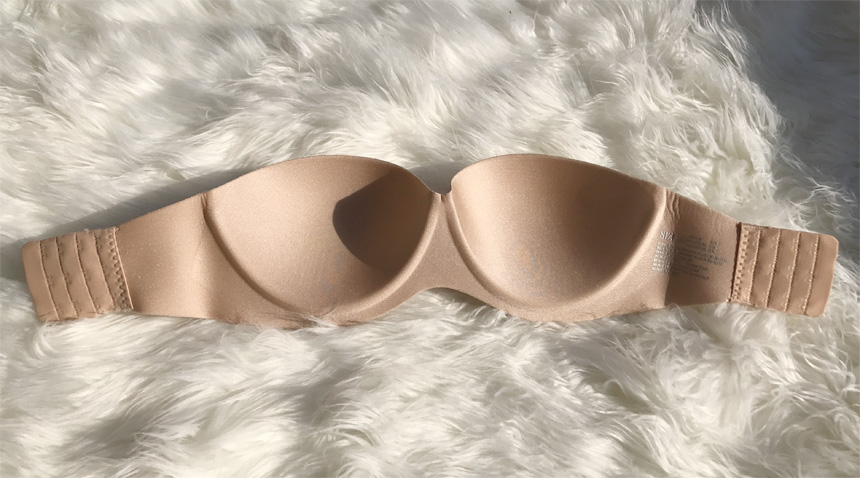 Off-Shoulder Wedding Bra Nouyer Nude with straps