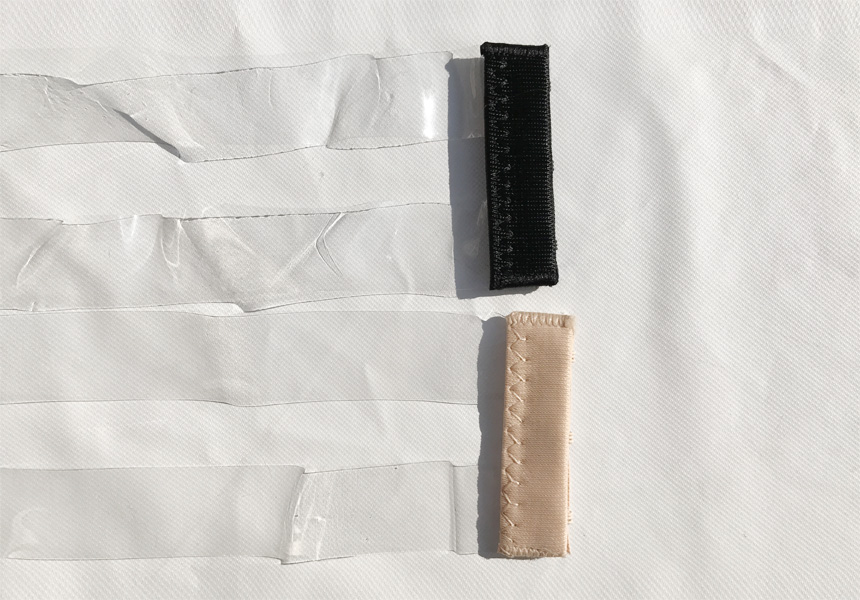 Off-Shoulder Wedding Bra Nouyer Nude with straps