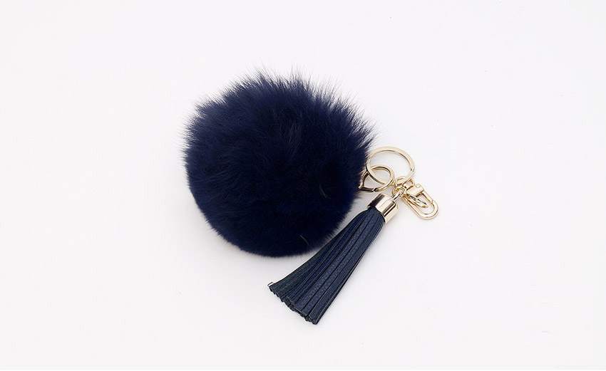 Foxper Tassel Key Holder Bag Decorative Car Keyrin