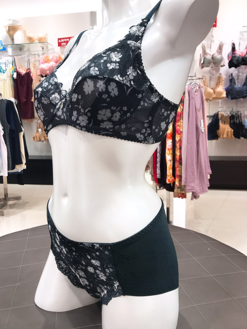 VBR0826 DG sexy feeling lightweight flower panties