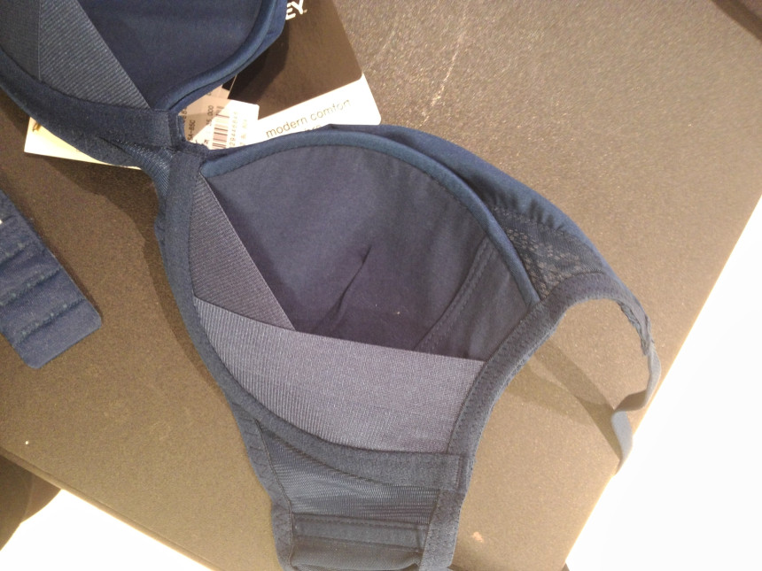 Elegant Blue Deep Vnoyear Bra EWB0042