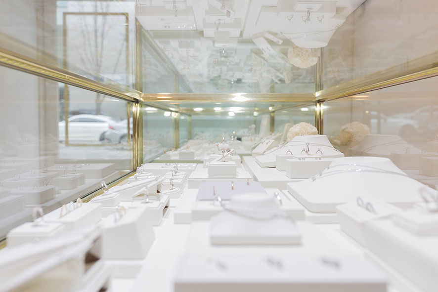 Blue Diamond Necklace Fruit 30s Women's Favorit