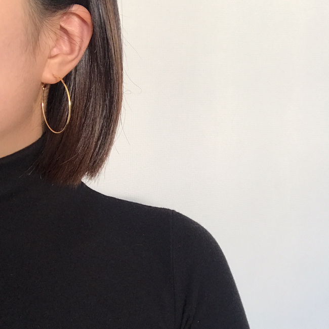Basic Daily Silver Necklace Ring Earrings 7size Ri
