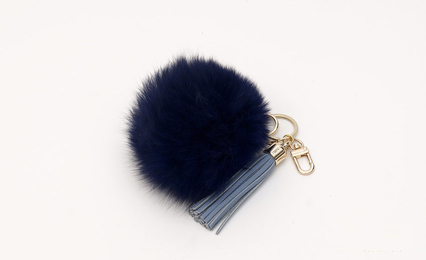 Foxper Tassel Key Holder Bag Decorative Car Keyrin