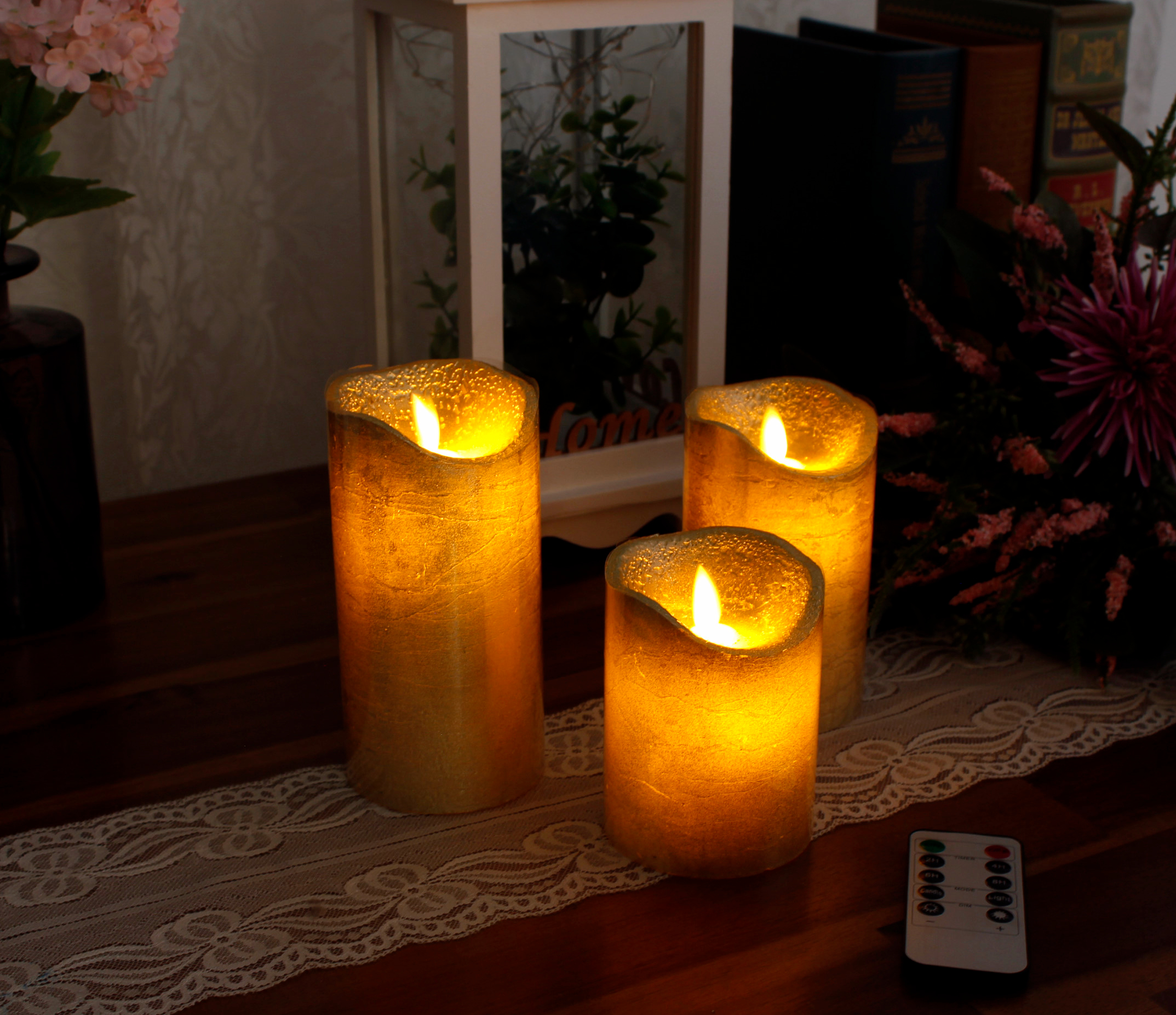 LED candle battery candle candle event 3P set with