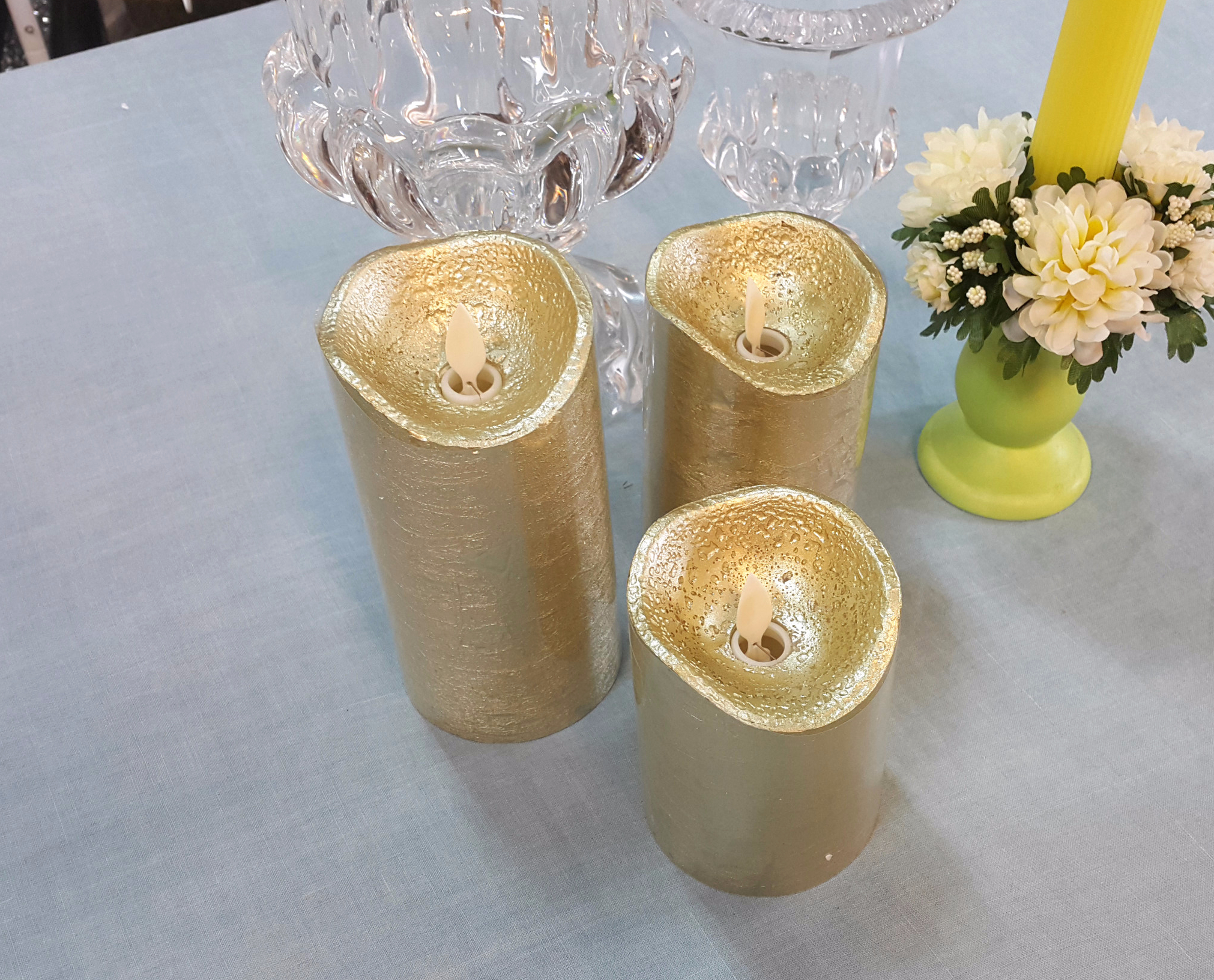 LED candle battery candle candle event 3P set with