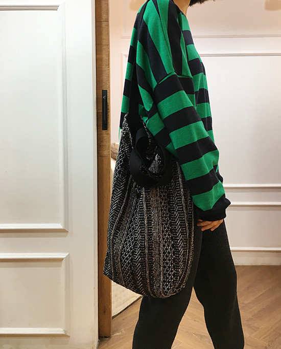 TOTE ECO SHOPPING TRAVEL Knit Shoulder Eco Bag Boh