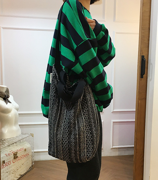 TOTE ECO SHOPPING TRAVEL Knit Shoulder Eco Bag Boh