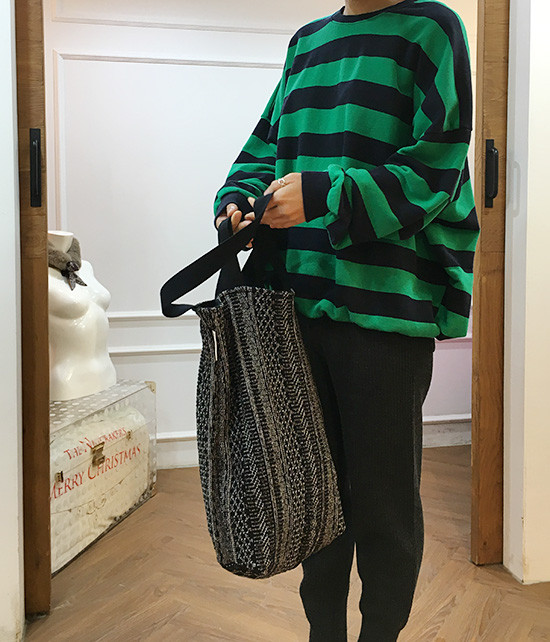 TOTE ECO SHOPPING TRAVEL Knit Shoulder Eco Bag Boh