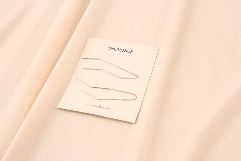Pinpin drop earrings Pinpin silver drop 925 silver