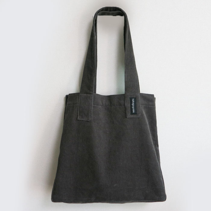 TOTE ECO SHOPPING TRAVEL Free Shipping Charcoal Gr