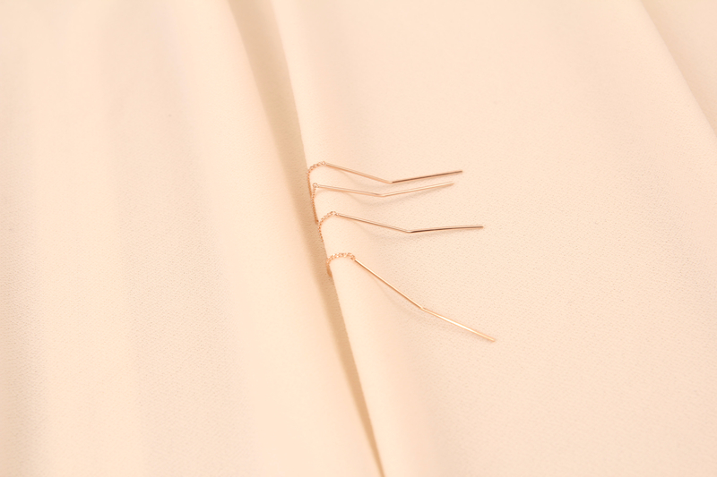Pinpin drop earrings Pinpin silver drop 925 silver