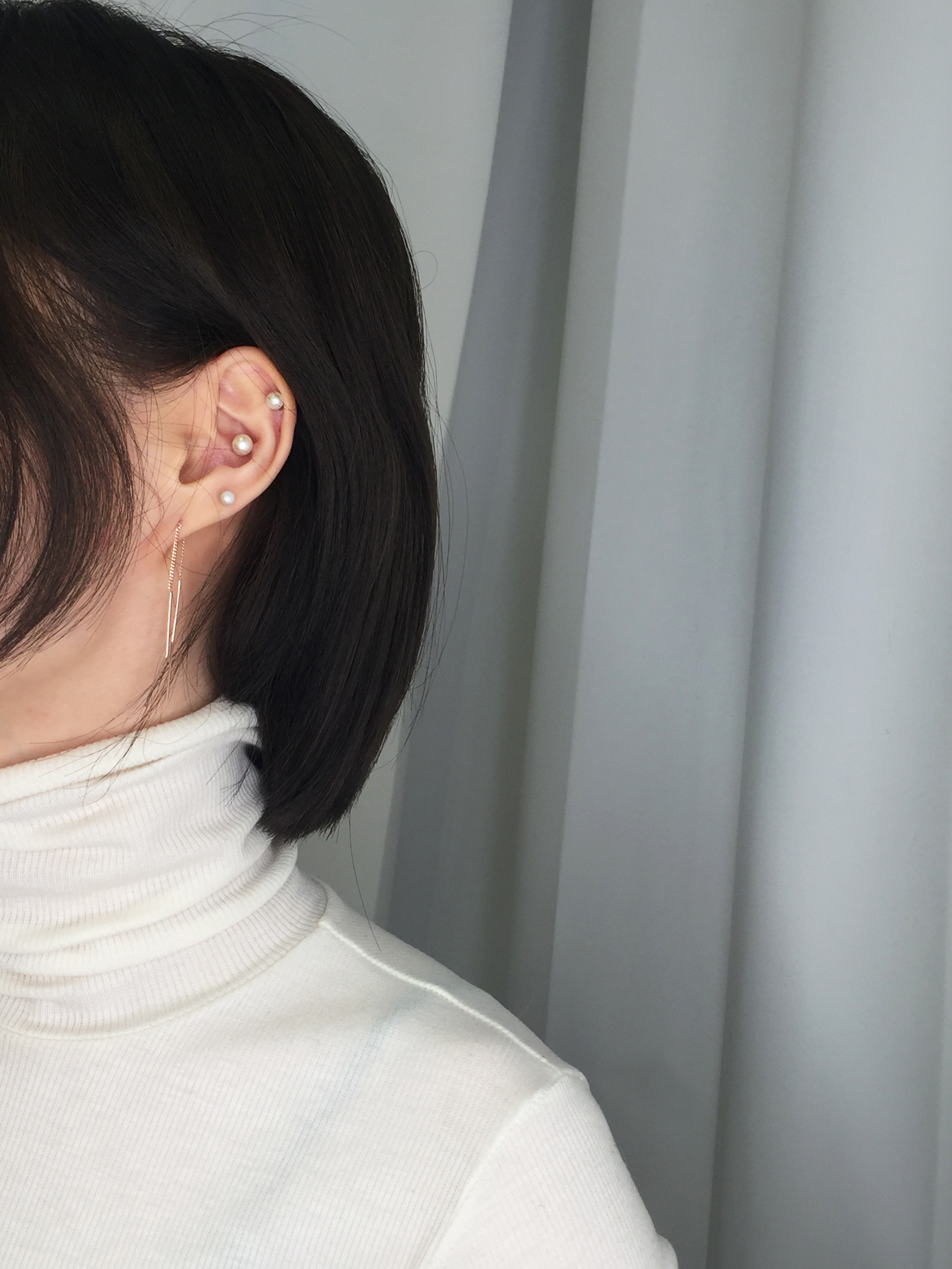 Pinpin drop earrings Pinpin silver drop 925 silver