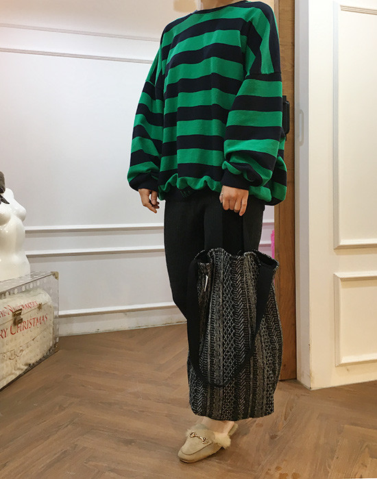 TOTE ECO SHOPPING TRAVEL Knit Shoulder Eco Bag Boh