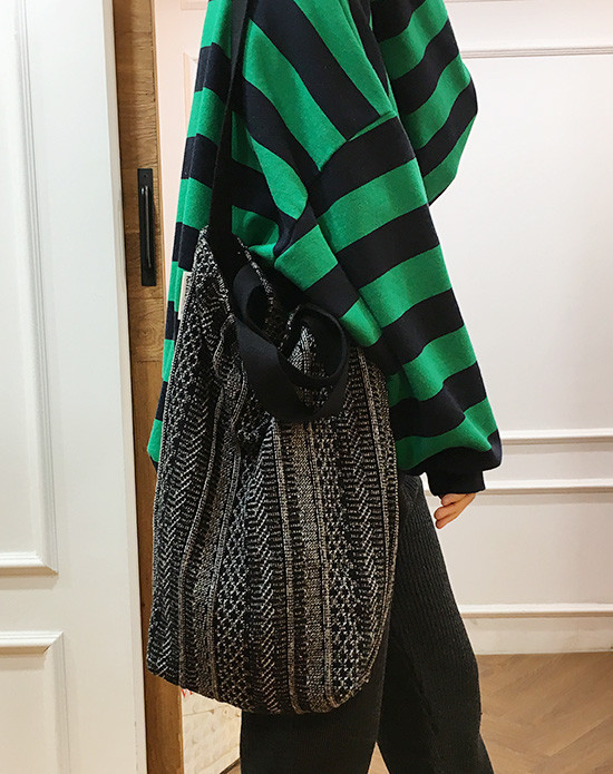 TOTE ECO SHOPPING TRAVEL Knit Shoulder Eco Bag Boh