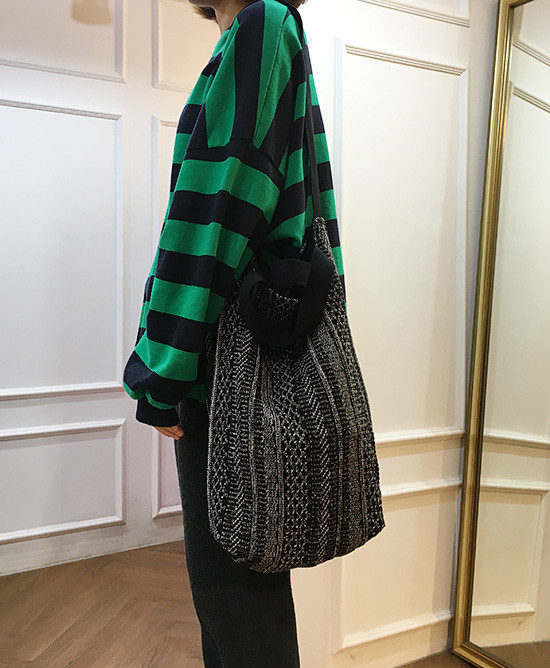 TOTE ECO SHOPPING TRAVEL Knit Shoulder Eco Bag Boh