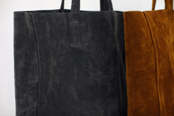 TOTE ECO SHOPPING TRAVEL Suede Simple Shopper Shou