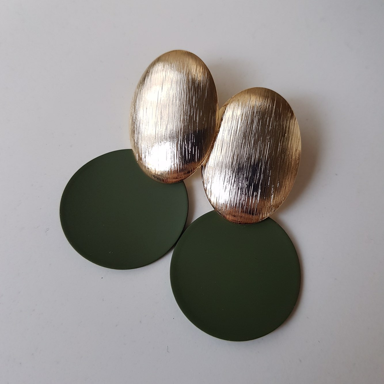 KINMONO moonlight drop earrings 3color Retro fashi