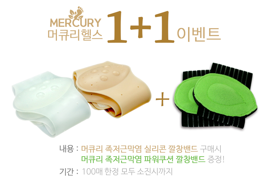 Mercury Plantar Foot Synthetic Silicone Footwear I