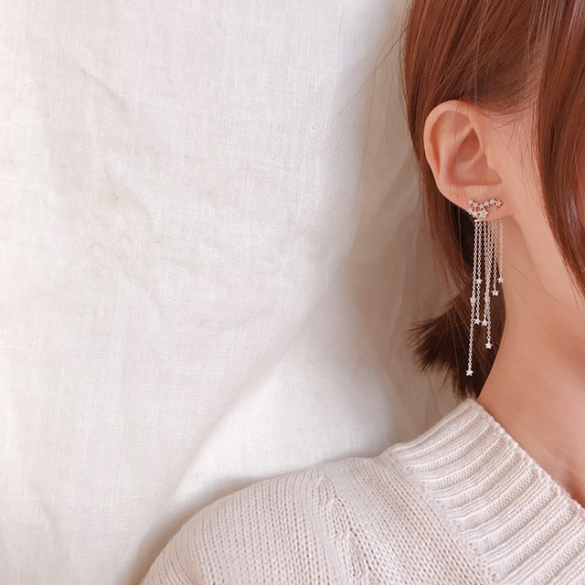 Stari Long Drop Earrings Chandelier Spider Lane