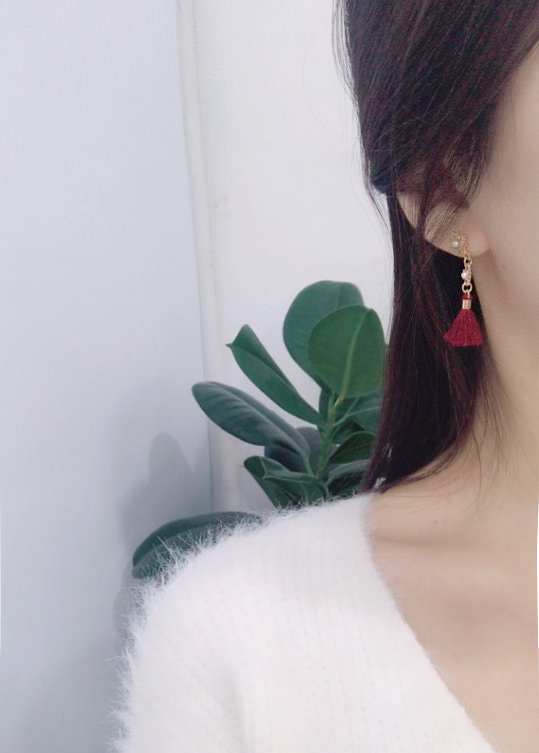 Antique Tassel Cross 10 Piece Set Earrings Antique