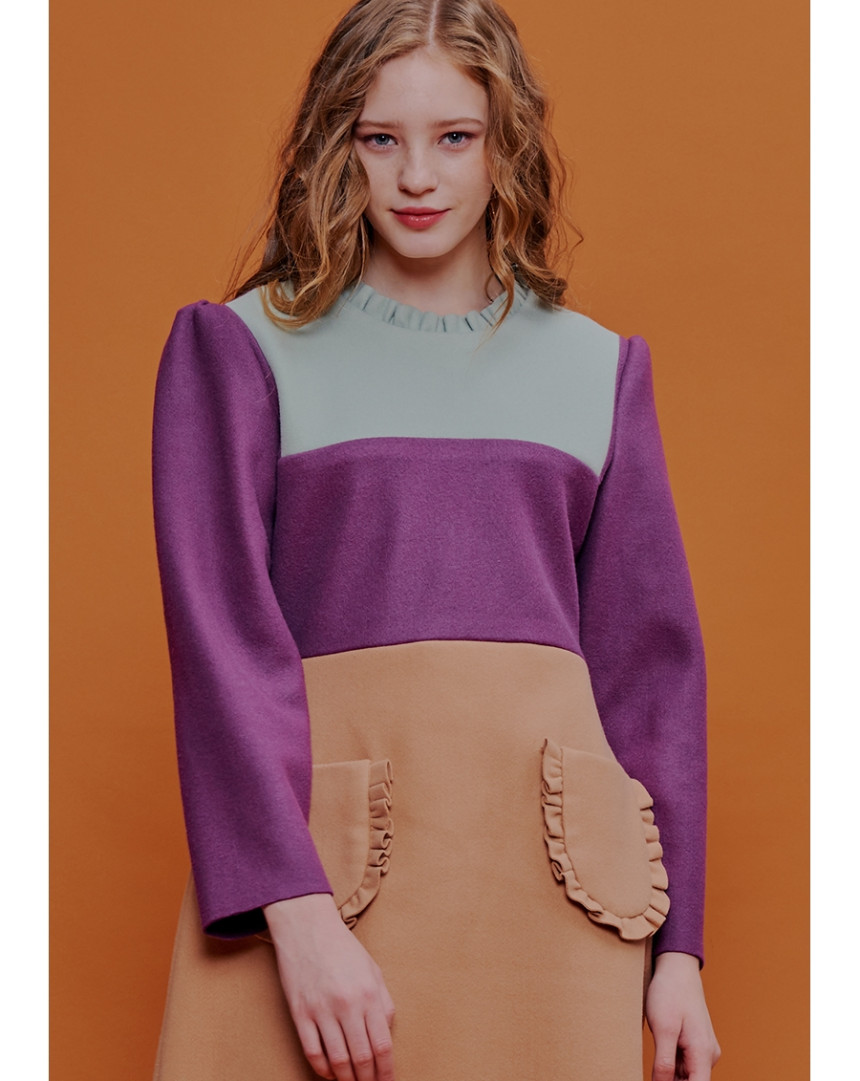 디자이너윈도 : 네이버쇼핑 [소피앤테일러] mimi dress_purple