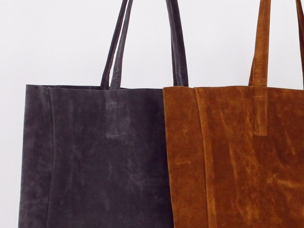 TOTE ECO SHOPPING TRAVEL Suede Simple Shopper Shou