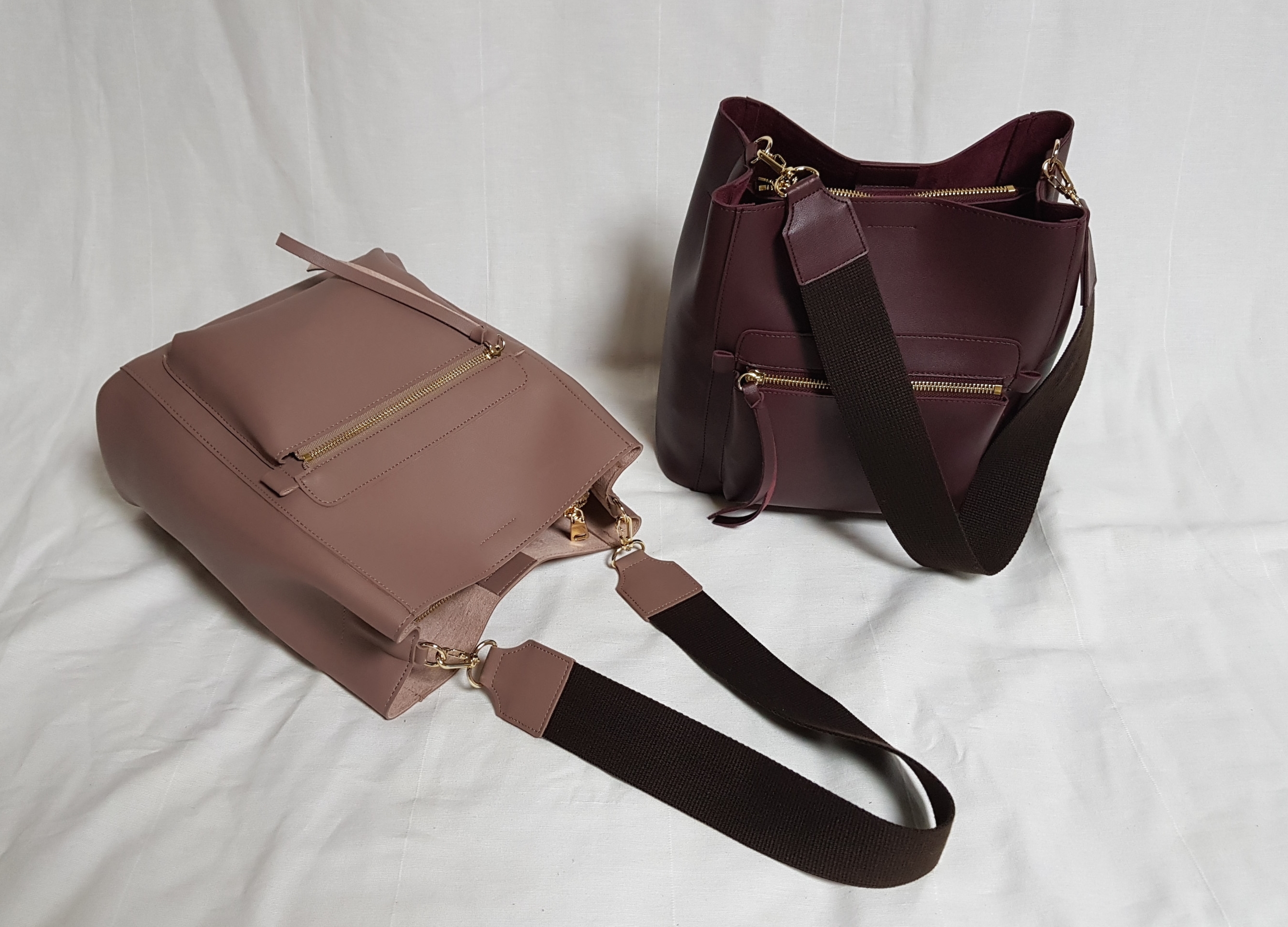 <b><p>Daily zipper pocket should bag color bu Hobo</p></b><b><p>デイリーファスナーポケットショルダーバッグ9色バケットバッグホーボーバッグオススメバッグ20代の女性</p></b><br /><br /><p align='center'>