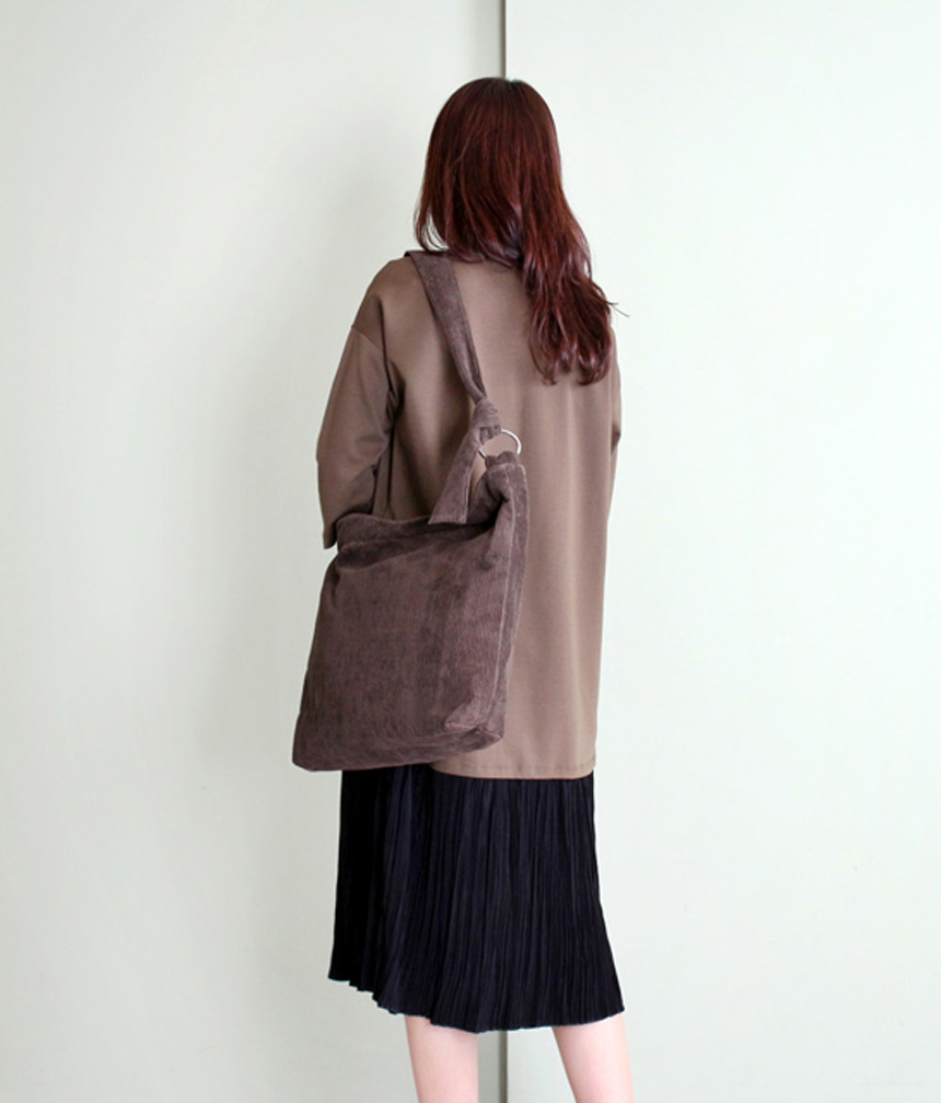 TOTE ECO SHOPPING TRAVEL eco winter corduroy eco b