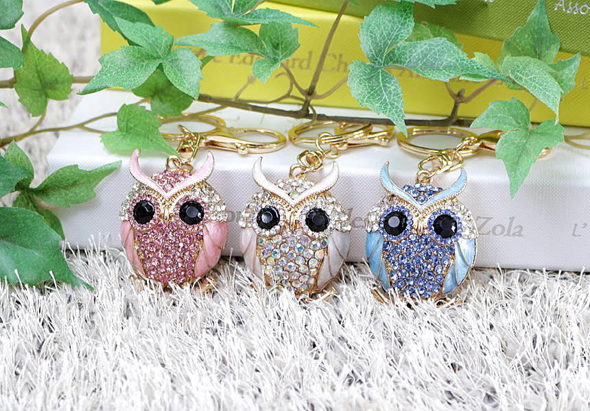 Blessing Dongle Owl Keyring Keychain Car Key Chain