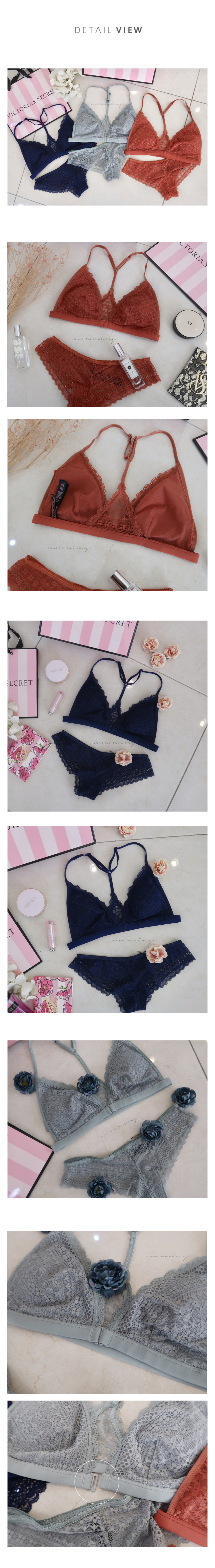 Mokomming Victoria Secret Brat Set Noir 3color Bam