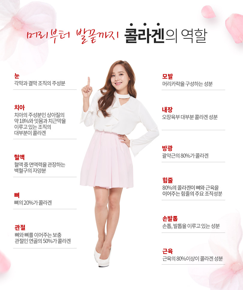 Eugene collagen nutrient tripeptide in skin