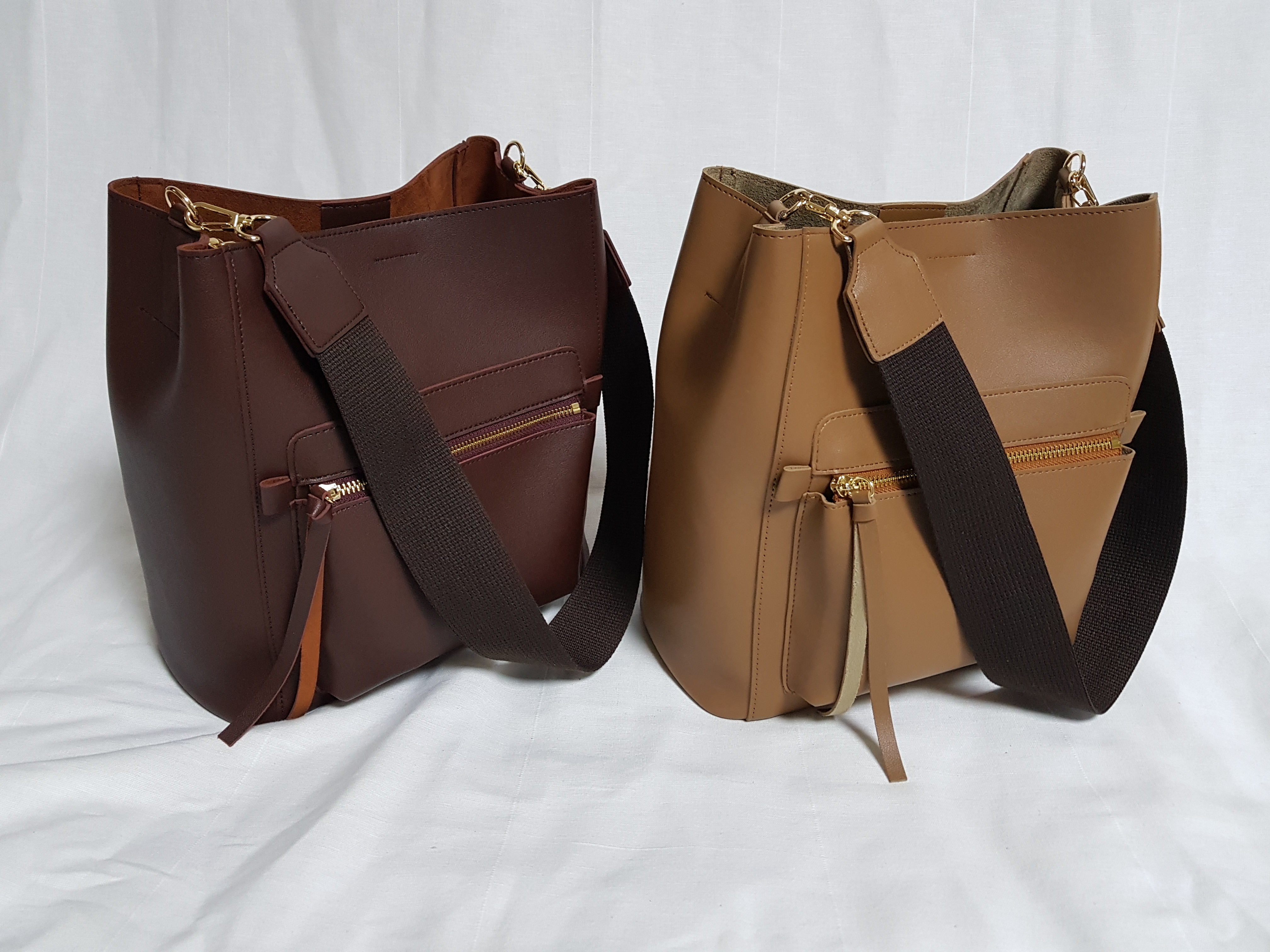 <b><p>Daily zipper pocket should bag color bu Hobo</p></b><b><p>デイリーファスナーポケットショルダーバッグ9色バケットバッグホーボーバッグオススメバッグ20代の女性</p></b><br /><br /><p align='center'>