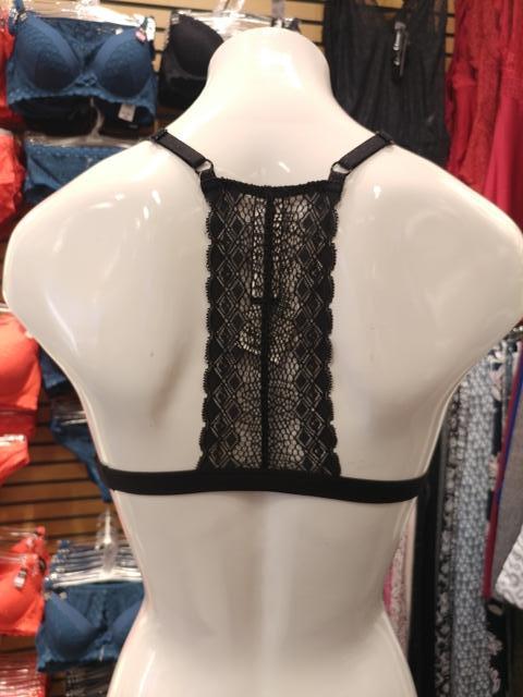 Etam Black Lace No Wire Bracket 6485775 05 Lovely 