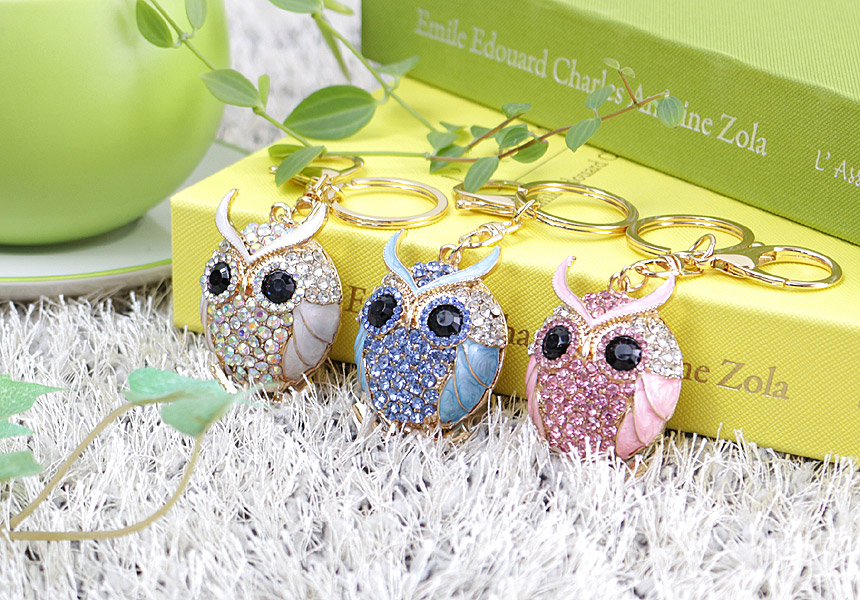 Blessing Dongle Owl Keyring Keychain Car Key Chain
