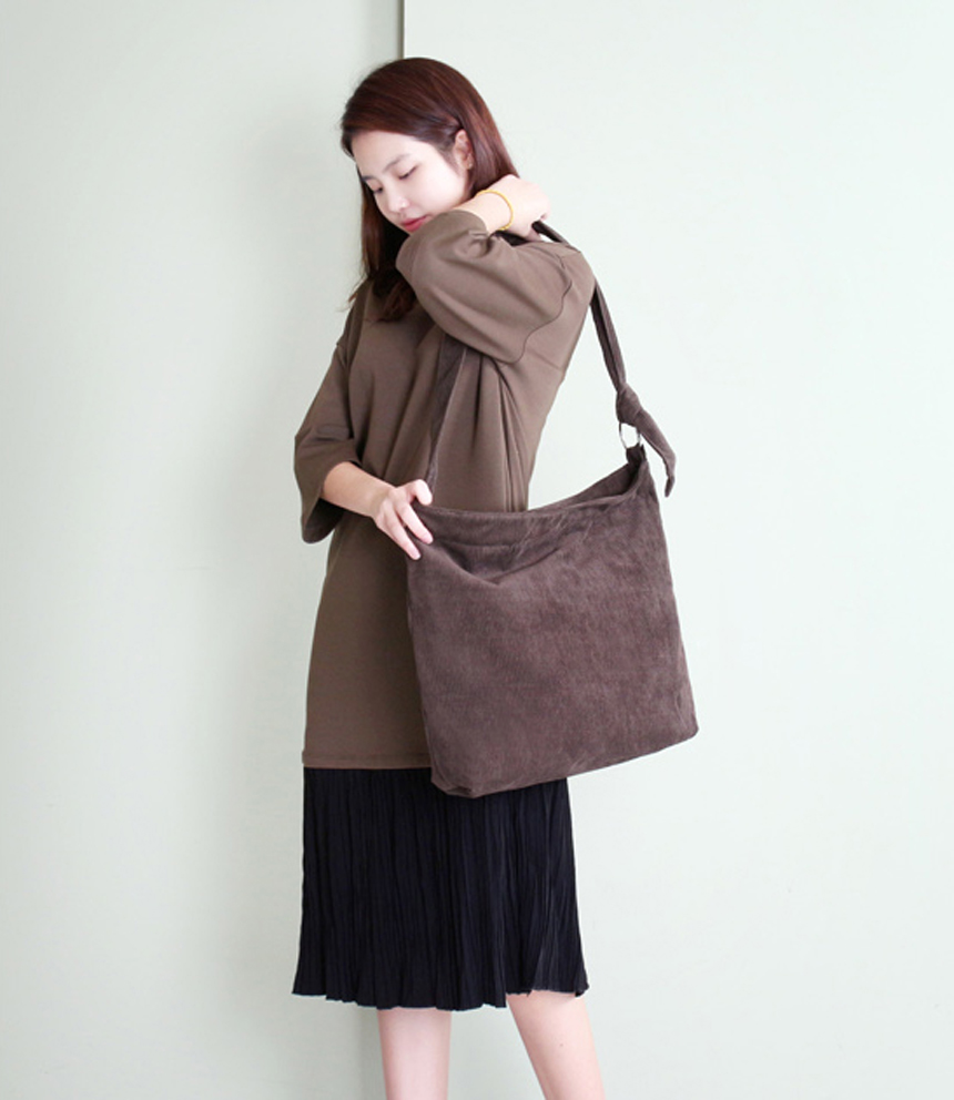 TOTE ECO SHOPPING TRAVEL eco winter corduroy eco b