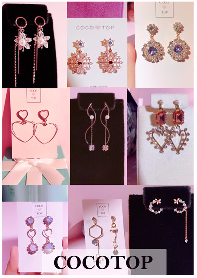 <b><p>Spring full simple heart</p></b><b><p>春いっぱい シンプル ハート イヤリング</p></b><br /><br /><p align='center'>